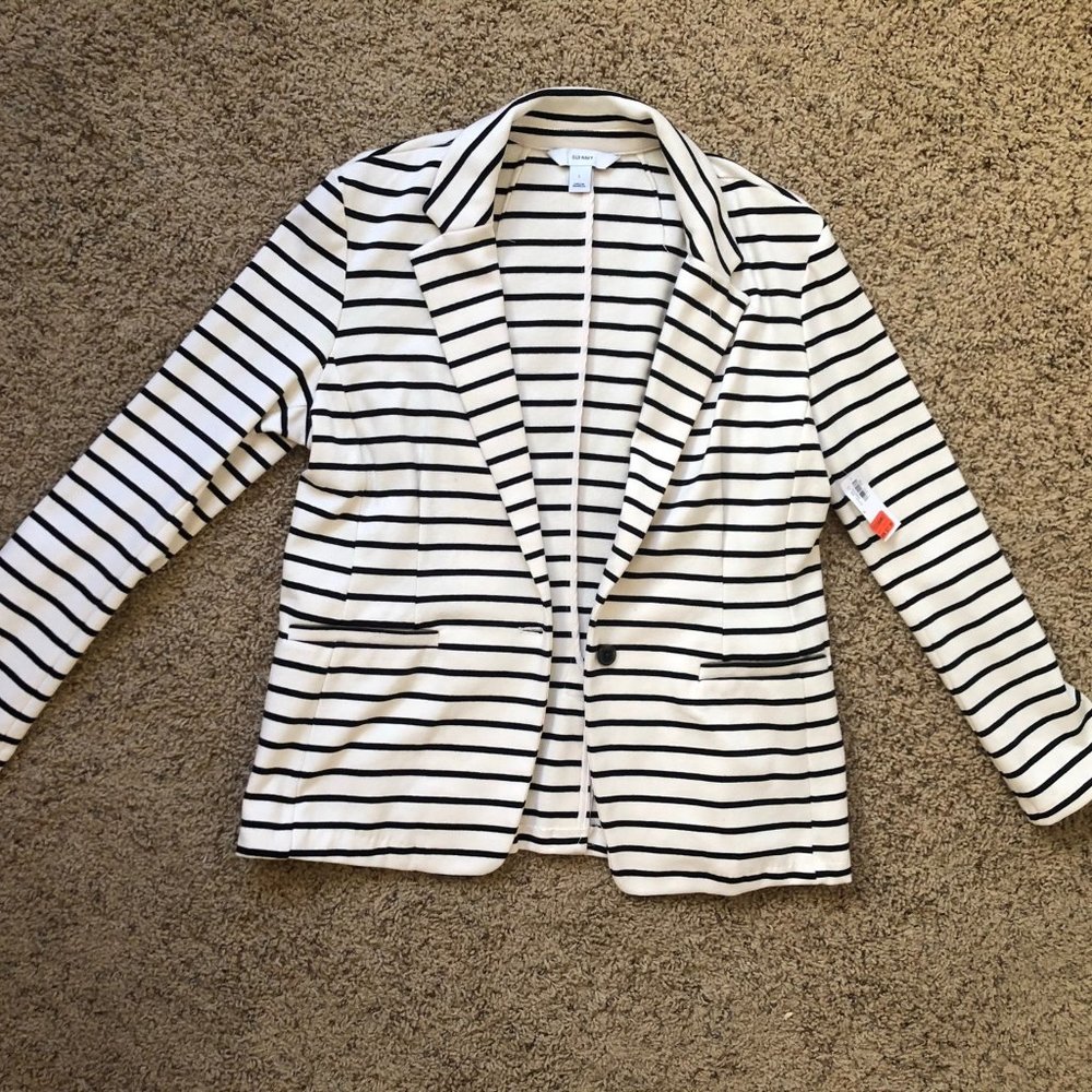 Old Navy Striped Blazer